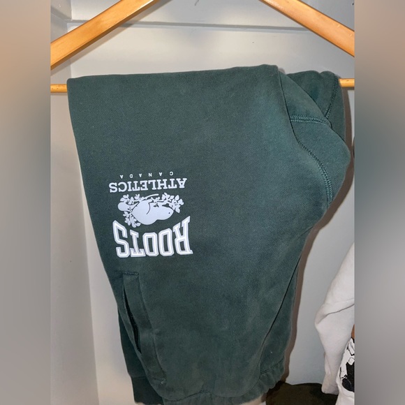 GREEN ROOTS TRACK PANTS - Picture 2 of 2